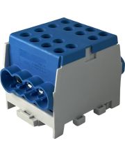 Клеммный блок Promfactor FJ-35/25.3B 125A синий (FJ35253B)