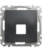 Центральная плата для одинарного разъема Keystone Schneider Electric Sedna Design & Elements SDD114421 (черный)