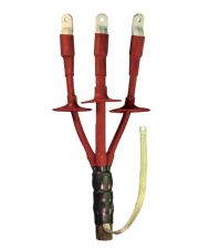 Конечная муфта для трехжильного кабеля EUETH TpPC 12 120-240 850 CM 12кВ внешней установки с наконечниками (540570)