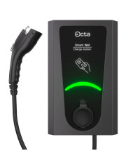 Однофазна зарядна станція для електромобіля Octa Energy SW107-C1 Smart Wall на 7кВт (Type 1)