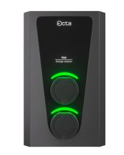 Побутова зарядна станція Octa Energy W214-S-S Wall на 14кВт (розетка 1ф розетка 1ф)