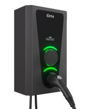 Побутова зарядна станція Octa Energy W229-S22-C1 Wall на 29кВт (розетка 3ф + Type 1 з кабелем 5м)