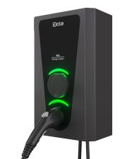 Побутова зарядна станція Octa Energy W214-S-C2 Wall на 14кВт (розетка 1ф + Type 2 з кабелем 5м)