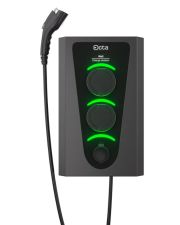 Побутова зарядна станція Octa Energy W322-S-S-C1 Wall на 22кВт (розетка 1ф + розетка 1ф + Type 1 з кабелем 5м)