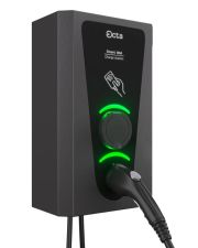 Комерційна зарядна станція Octa Energy SW229-S22-C2 Smart Wall на 29кВт (розетка 3ф + Type 2)
