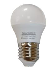 Светодиодная лампа TNSy LED Bulb-G45-5W-E27-220V-6500K-450L SILVER (TNSy5000607)