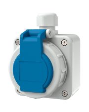 Настенная розетка Mennekes 16A2p+E 230В SCHUKO IP68 (10863)
