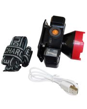 Налобний ліхтар TNSy LED HL5 1Вт 6500K 4год 100Лм 3,7В 1A IP53 Black (TNSy5001235)