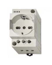 Розетка на DIN-рейку Finder 16А 230В AC Schuko (7U0082300000)