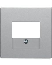 Накладка для розеток, громкоговорителей, USB-розеток Berker Q.х (алюминий)