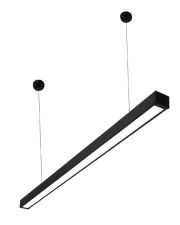 Підвісний лінійний  світильник Євросвітло Sign EVO 72Вт 4200К (59907) чорний