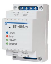 Преобразователь интерфейсов Modbus Новатек-Электро ET-485 24В