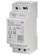 Источник питания ETI 002470133 PS-30-24 (Вход: 100-250V AC; Выход: 24V DC/30W/1 25A)
