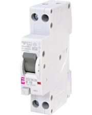 Диференціальний автомат ETI 002176022 KZS-1M UNI B 10/0,03 тип A (6kA) універсальне підключення