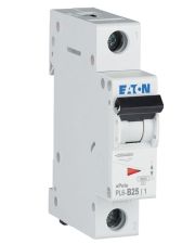 Автоматический выключатель Eaton PL6-B25/1 6кА 25A