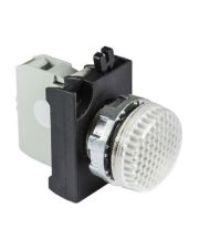 Сигнальная арматура EMAS CM0B0XB 100-250В AC, металл IP65,  белая