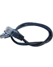 Патч-корд GEAR cat.5e UTP CU 24AWG 0.5м чорный (GPC-UTPCURJ45-0.5B)
