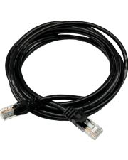 Патч-корд GEAR cat.6 UTP CCA 24AWG 3м чорный (GPC-UTPC6CCARJ45-3B)