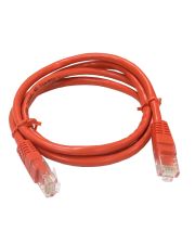Патч-корд GEAR cat.5e UTP CU 24AWG 0.5м червоний (GPC-UTPCURJ45-0.5R)