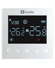 Программируемый терморегулятор для котлов отопления Castle Q5 белый