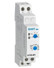 Реле затримки часу Chint NTE8-M1 AC230В на увімкнення із налаштуваннями 1CO (258695)