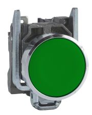 Металлическая кнопка Schneider Electric XB4BA31 Harmony XB4 зеленая