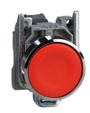 Металлическая кнопка Schneider Electric XB4BA42 Harmony XB4 красная