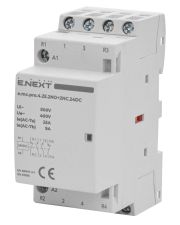 Модульный контактор E.Next e.mc.pro.4.25.2NO+2NC, 4р, 25А, 2NO+2NC, 24В (p005322)