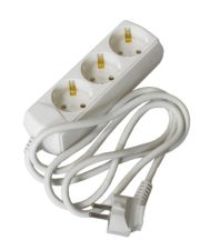 Удлинитель UEC ECO П03 3 места 2P+PE/1,5м 3х1мм2 10А/250В