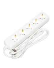 Удлинитель UEC ECO П05 5 мест 2P+PE/1,5м 3х1мм2 10А/250В