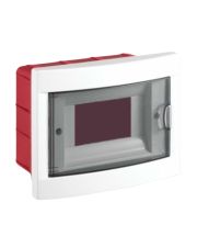 Встраиваемый пластиковый щит UEC ЩРВ-П-6 176х135х100мм IP40