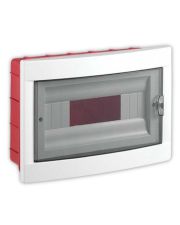 Встраиваемый пластиковый щит UEC ЩРВ-П-12 285х214х100мм IP40