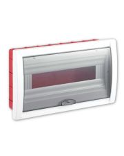 Встраиваемый пластиковый щит UEC ЩРВ-П-18 366х213х100мм IP40