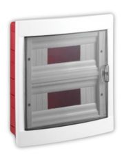 Встраиваемый пластиковый щит UEC ЩРВ-П-24 285х330х100мм IP40