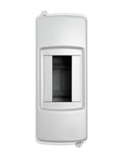 Навесной пластиковый щит UEC ЩРН-П-1-2 54х139х65мм IP20
