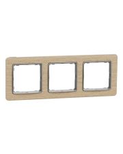 Рамка на 3 поста Schneider Electric Sedna Elements PRO береза SDD380803U