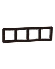 Рамка 4-місна Schneider Electric Sedna Elements PRO, венге SDD381804U