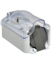 Розетка накладная двухместная с крышкой ETI PRE-2PC IP44 (4481021)