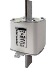 Запобіжник ножевий з плавкою вставкою Promfactor NF3.315A 500В 120kA