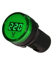 Индикатор тока ElectrO AD22VG 22мм 12-500В АС зеленый
