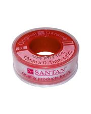 Фум стрічка SANTAN червона 12*0,1*10м