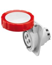 Встроенная силовая розетка GEWISS 10° IEC 309 HP IP67 3P+E 32A 400В 6ч (GW62242H)