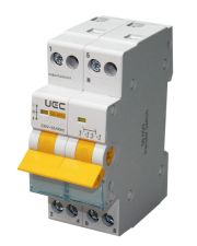 Выключатель-разъединитель трехпозиционный UEC SB-H09-63 2P 50А