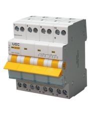 Выключатель-разъединитель трехпозиционный UEC SB-H09-63 4P 16А