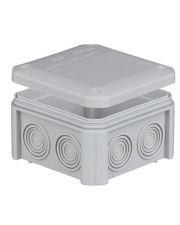 Распределительная коробка Plank Electrotechnic IB402 (PLK4020850) 90х90х52мм IP54 серая