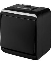 Выключатель 1-клавишный Eti Hermetics VHE-1-BL IP54 черный (4668080)