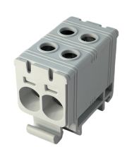 Клемма Promfactor FT 2Р Cu:2.5-35мм²/ Al:2.5-35 2,5-35мм² серая FT1035F2