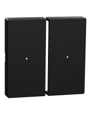 Клавіша KNX для модуля 2-кнопкового вимикача Merten System M, MEG5220-0403 (матова чорна)