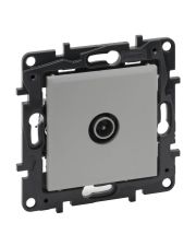 TV розетка Legrand Niloe Step звезда алюминий (863374)