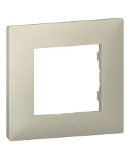 Рамка 1-постовая Legrand Niloe Step песчаный (864671)